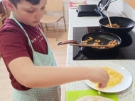 Tortilly s kuřecím masem