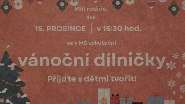 Vánoční dílničky