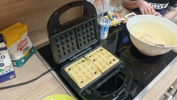Pečeme vafle