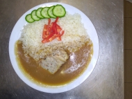 Kuřecí závitek,dušená rýže