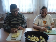 Příprava jablek