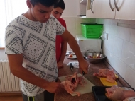 Děti se učí vařit