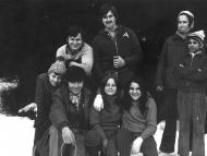 Lyžařský kurz Zadov 1975