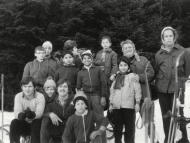 Lyžařský kurz Zadov 1975